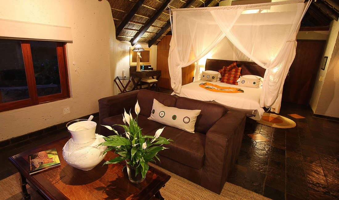 Deluxe Chalets Accommodation at Tau, a South