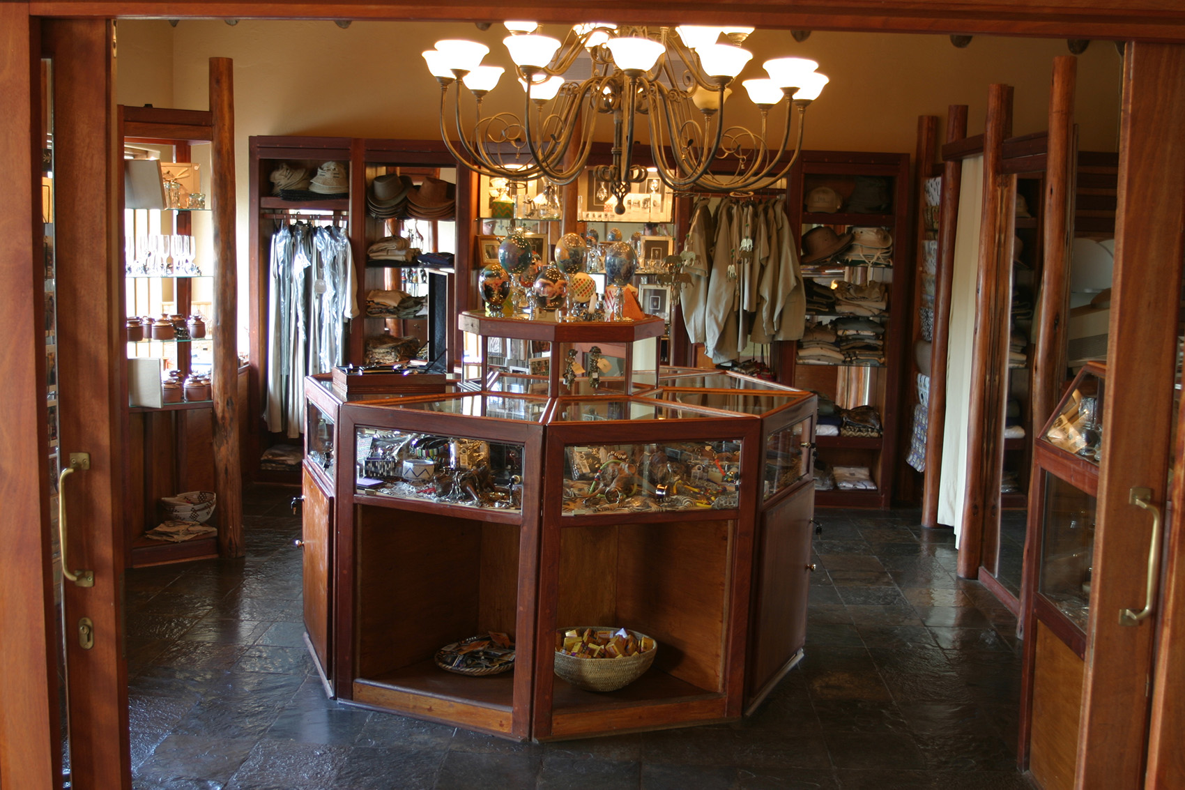 Curio Shop at Tau, a South African