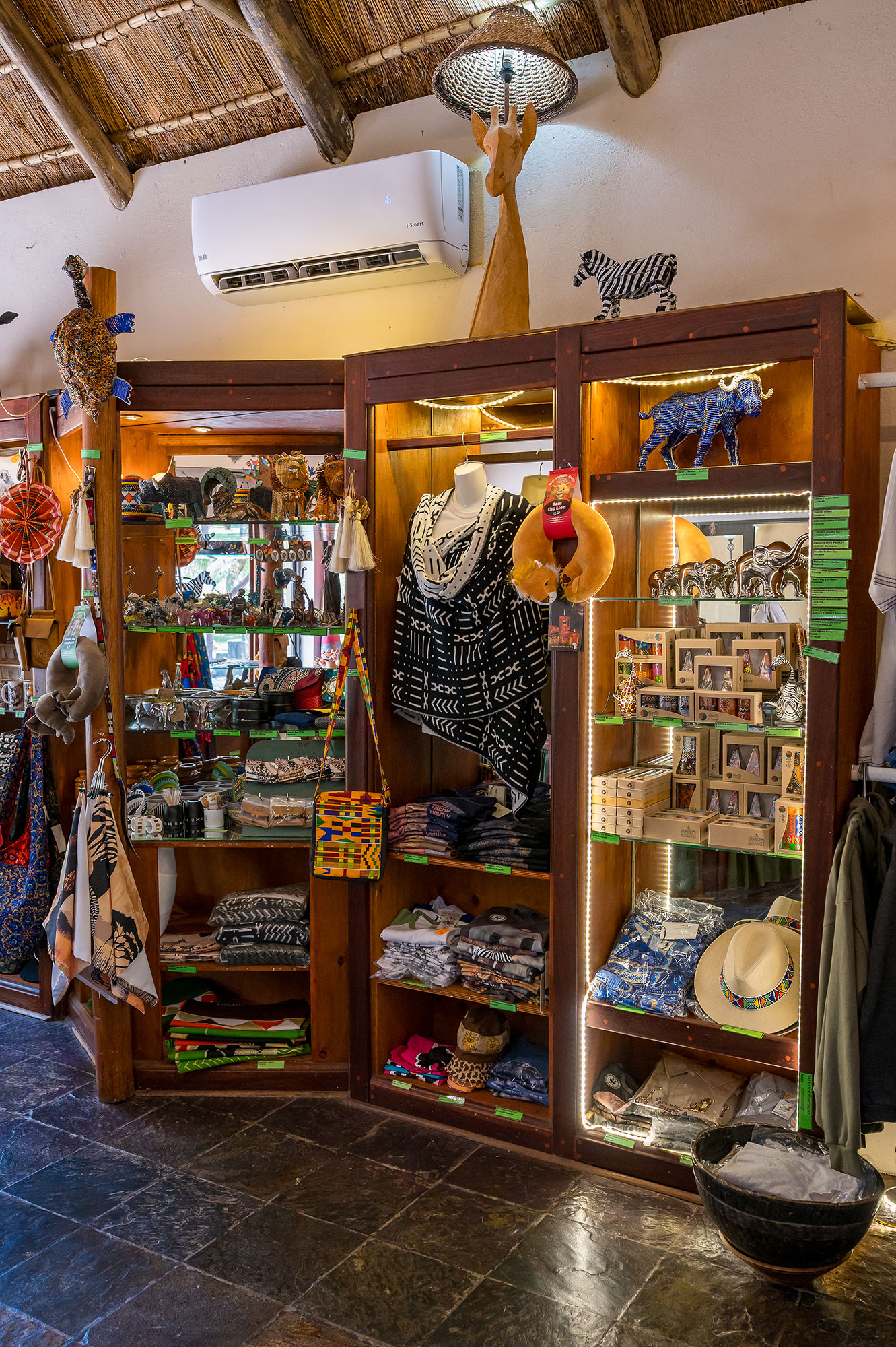 Curio Shop at Tau, a South African